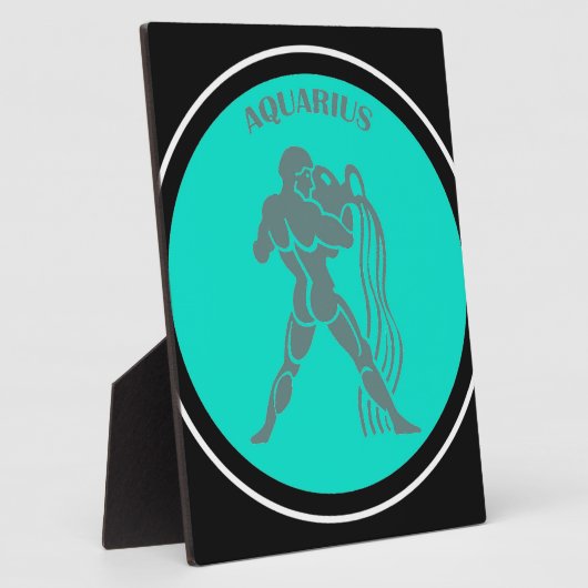 Aquarius Plaque Fotoplaat (Zijkant)