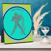 Aquarius Plaque Fotoplaat (Zijkant)