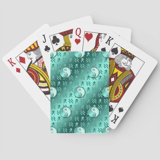 Aquarius Pokerkaarten (Achterkant)
