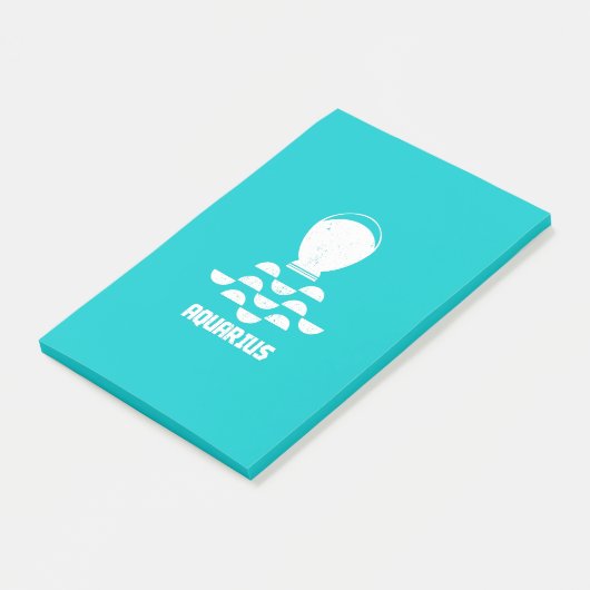 Aquarius Post-it® Notes (Schuin)