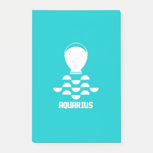 Aquarius Post-it® Notes (Voorkant)