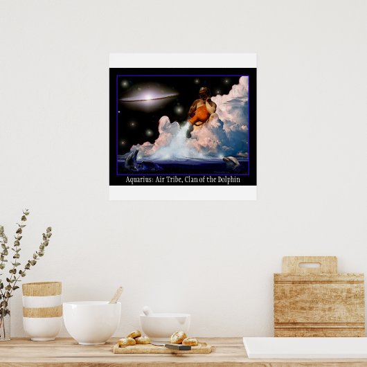 Aquarius Poster (Keuken)