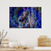 Aquarius Poster (Keuken)