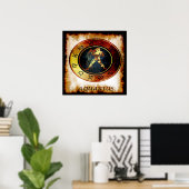 Aquarius Poster (Thuiskantoor)