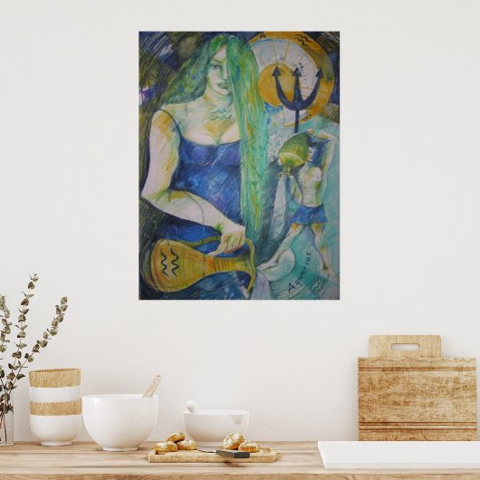 AQUARIUS POSTER (Keuken)