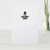 Aquarius Pun Funny Birthday Card Kaart (Achterkant)