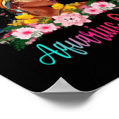 Aquarius Queen Black Women Persistent Poster (Hoek)