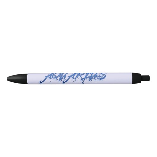 Aquarius Reflectie Zwarte Inkt Pen (Voorkant)