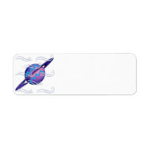 Aquarius retouradreslabels etiket (Voorkant)