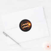 Aquarius Ronde Sticker (Envelop)