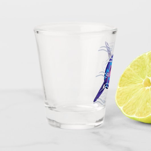 Aquarius Shot Glas (Links)