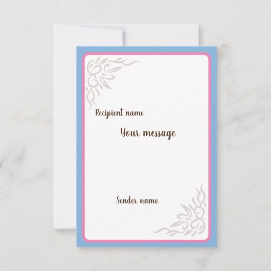 Aquarius Sign Birthday (Achterkant)