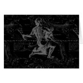 Aquarius Sign Constellation Map door Hevelius (Voorkant Horizontaal)