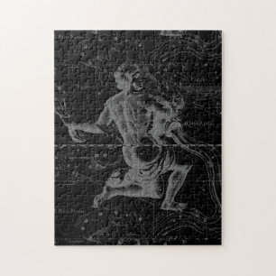 Aquarius Sign Constellation Map door Hevelius Legpuzzel