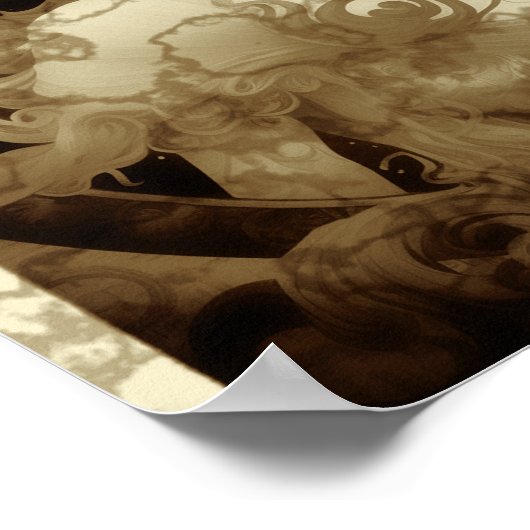 Aquarius Sign Wall Art Poster (Hoek)