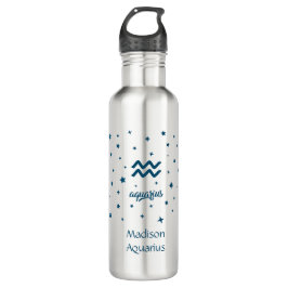 Aquarius Sign Zodiac Astrology Birthday Waterfles