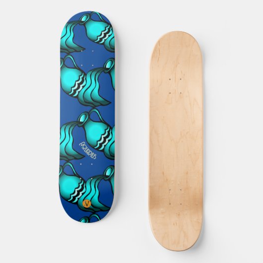 Aquarius Skateboard (Voorkant)