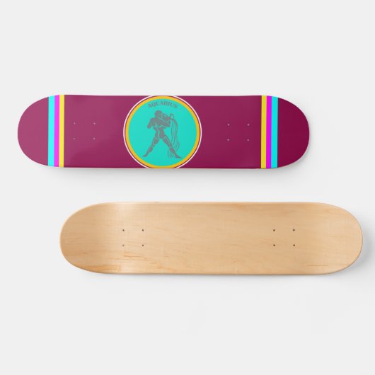 Aquarius Skateboard (Horizontaal)