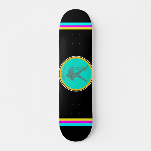 Aquarius Skateboard (Voorkant)