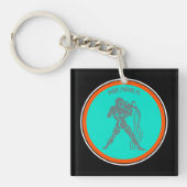 Aquarius Sleutelhanger (voorkant)