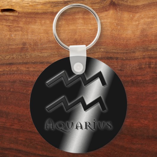 Aquarius Sleutelhanger (Voorkant)