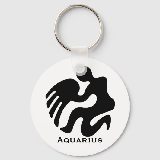 Aquarius Sleutelhanger (Voorkant)