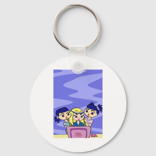 Aquarius Sleutelhanger (Voorkant)