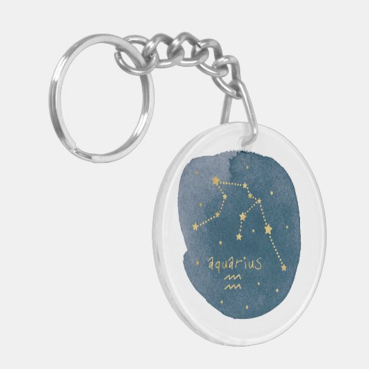 Aquarius Sleutelhanger (Voorkant Links)