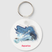 Aquarius sleutelhanger (Voorkant)