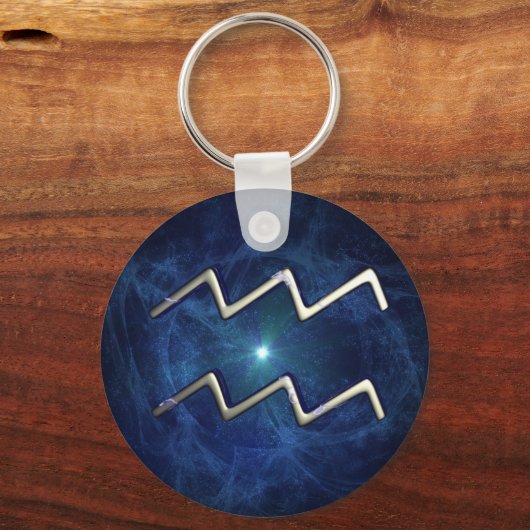 Aquarius Sleutelhanger (Voorkant)