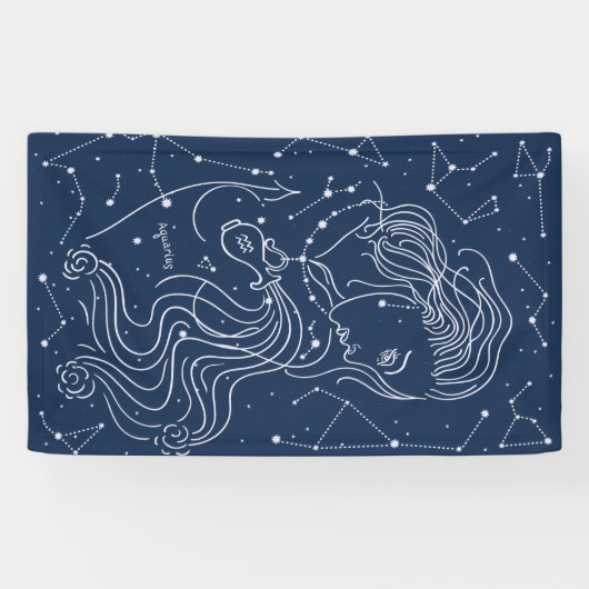 Aquarius Spandoek (Horizontaal)