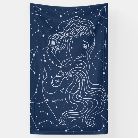 Aquarius Spandoek (Verticaal)