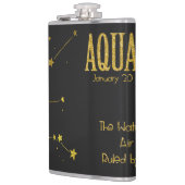 Aquarius Star-teken Heupfles (Links)