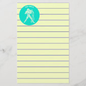 Aquarius Stationery Briefpapier (Achterkant)