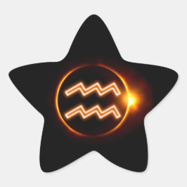 Aquarius Ster Sticker