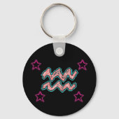 AQUARIUS-sterren Sleutelhanger (Voorkant)