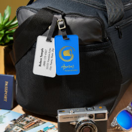 Aquarius Sterrenbeeld Bagage Label