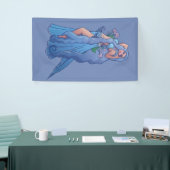 Aquarius Sterrenbeeld Godin Buikdanser Kunst Verja Spandoek (Beurs)