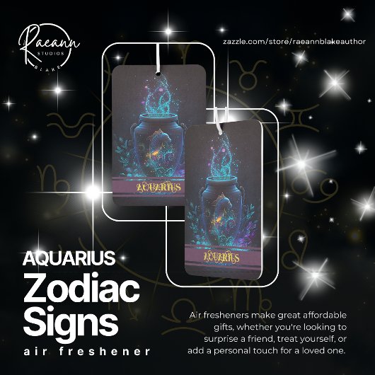 Aquarius Sterrenbeeld Luchtverfrisser