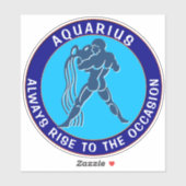 AQUARIUS STICKER (Vel)