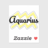 Aquarius Sticker (Vel)