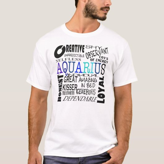 AQUARIUS SUBWAY ART T-SHIRT (Voorkant)