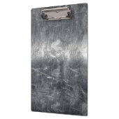 Aquarius Symbool Grunge Distress Silver Steel Klembord (Links)