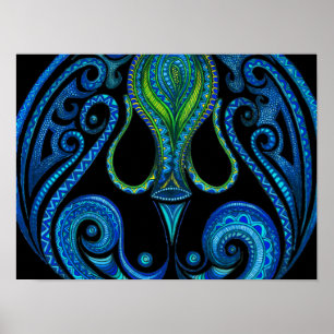 Aquarius-symbool Poster