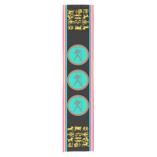 Aquarius Table Runner Korte Tafelloper (Voorkant)