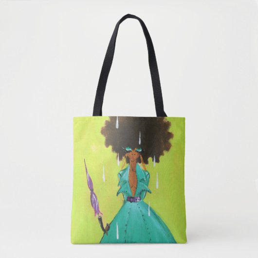 AQUARIUS-Tas Tote Bag (Voorkant)
