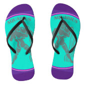 Aquarius Teenslippers (Voetbed)