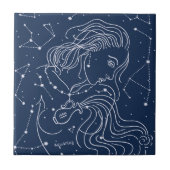 Aquarius Tegeltje (Voorkant)