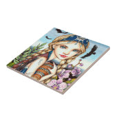 Aquarius Tegeltje (Zijkant)