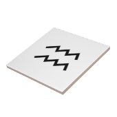 Aquarius Tegeltje (Zijkant)